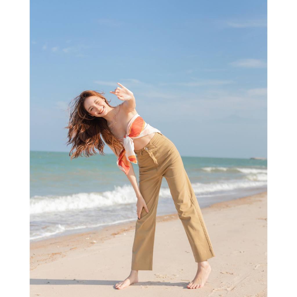 LIGAM - QUẦN KAKI ỐNG SUÔNG JAMILLE