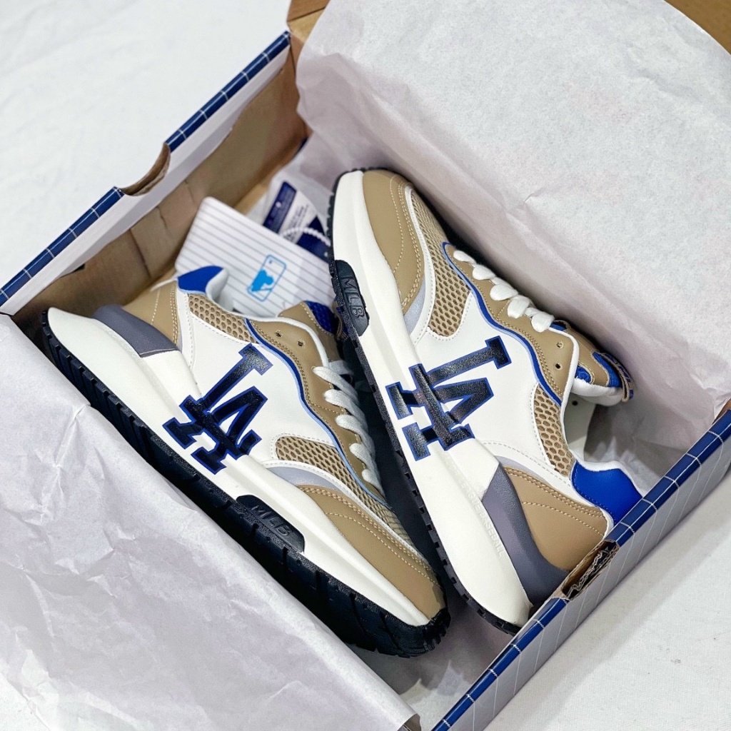 Giày thể thao Mlb chunky runner la, Sneaker runner la full size tặng tất