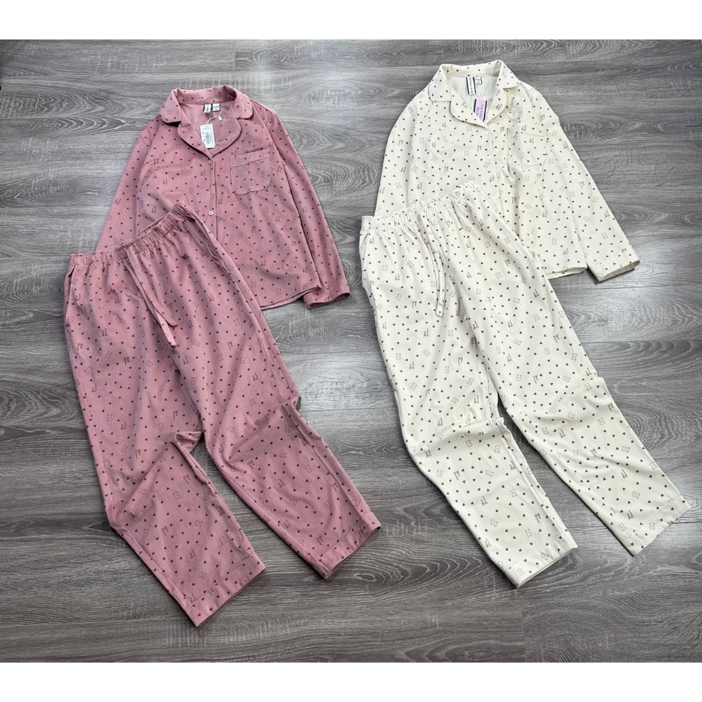 Bộ Đồ Nhung Tăm Cao Cấp