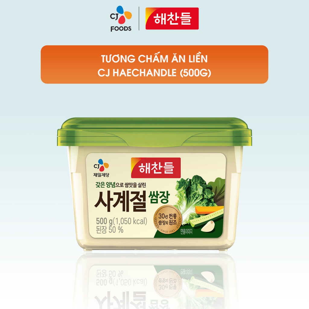 Tương chấm ăn liền Ssamjang Hàn Quốc CJ Haechandle 500g - Nhập khẩu từ Hàn Quốc
