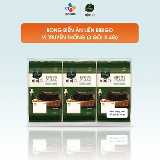 Rong biển ăn liền Bibigo Lá kim vị truyền thống