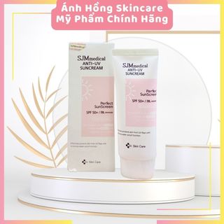 Kem Chống Nắng Nâng Tone Da SJM Medical Anti UV Perfect SunScreen SPF50+/PA++++ 60g