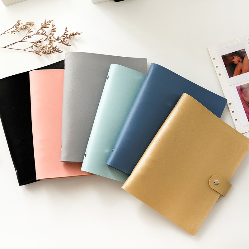 Album bìa da 50 - 100 ảnh lưu trữ kỷ niệm có thể tự trang trí thêm, chèn lời chúc (6x9, 9x12, 10x15, 13x18, 15x20)