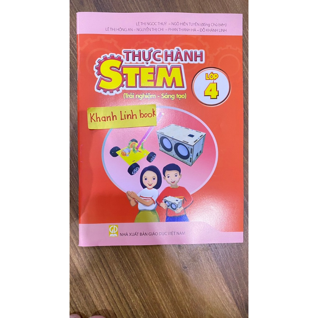 Sách - thực hành stem lớp 4