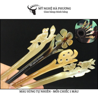 Trâm cài tóc sừng giá rẻ kiểu dáng sang trọng, đa dạng mẫu mã - Trang sức nữ, Mỹ nghệ Hà Phương