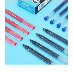 Bút gel Baoke PC5158 nét 0.5mm với đầu bi ST tinh xảo, là sự kết hợp ưu điểm giữa ngòi kim và ngòi bi giúp bút viết trơn