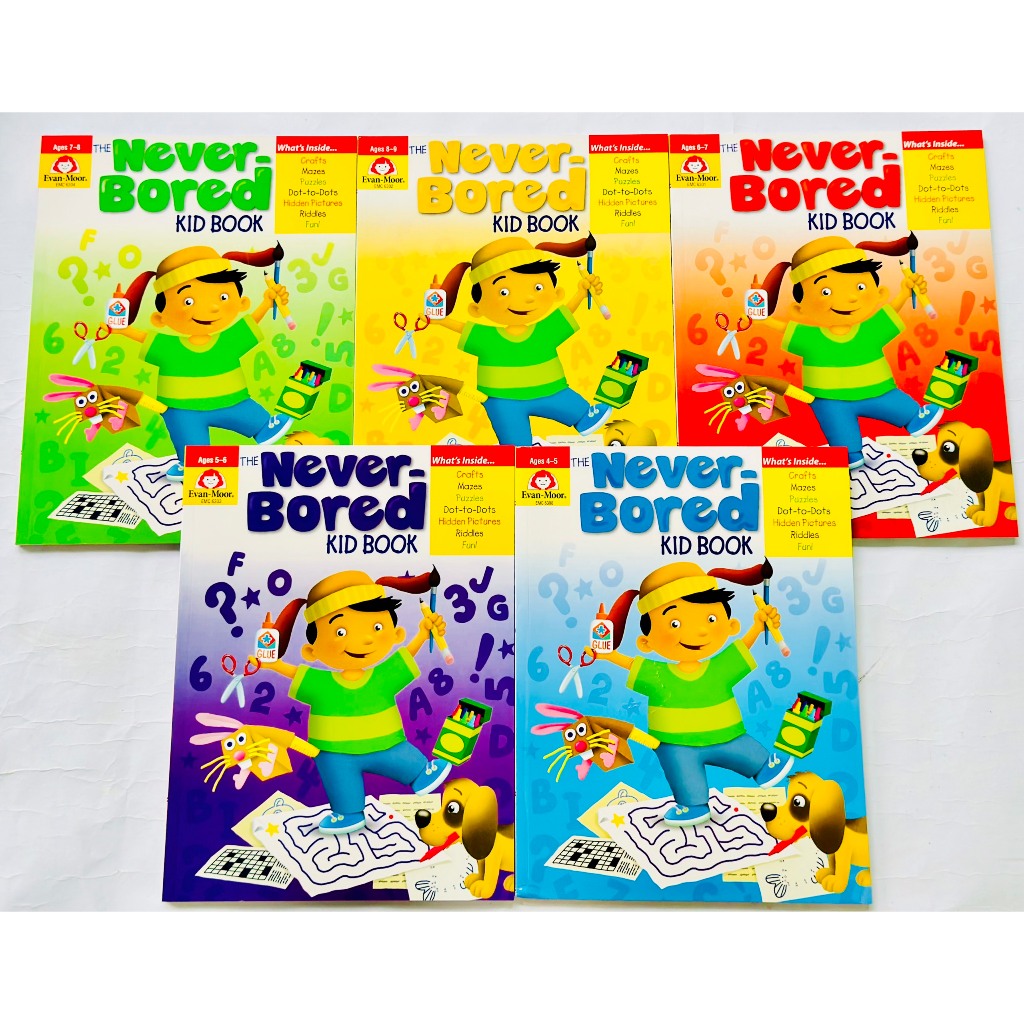 Sách - Never Bored Kid Book