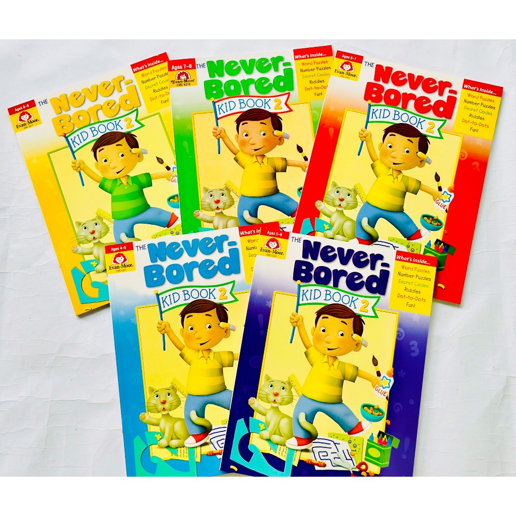 Sách - Never Bored Kid Book