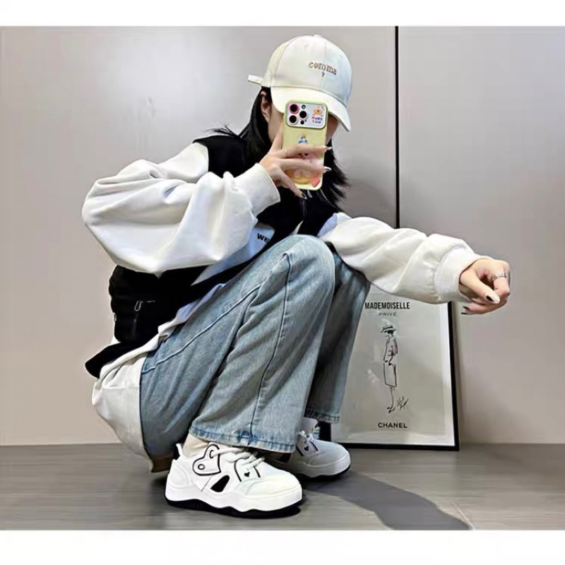 Giày thể thao sneaker nữ phong cách ulzzang đi học đi chơi đẹp thời trang. ms: TT008
