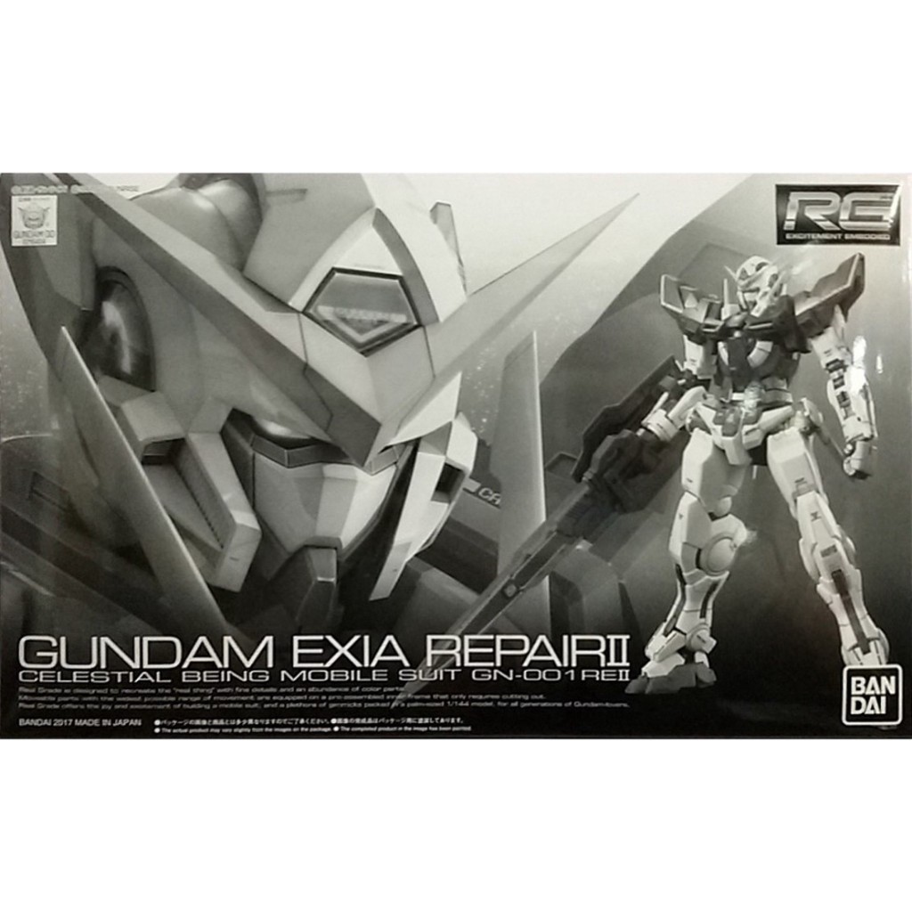 Mô Hình Lắp Ráp Gundam RG Exia Repair II (New Seal)