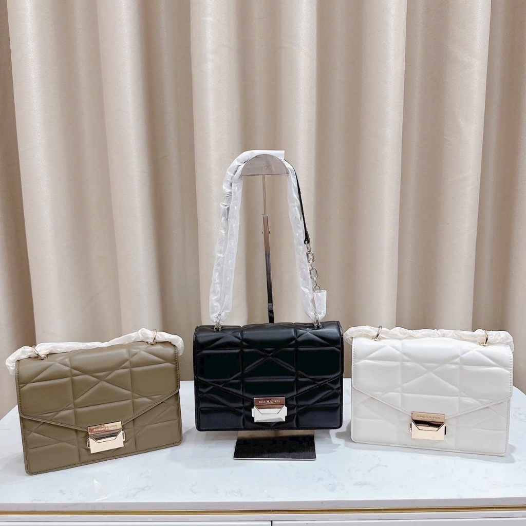 Túi kẹp nách + túi đeo chéo nữ size 19cm CK2-70770615 và size 24cm CK2-80782204 đủ màu