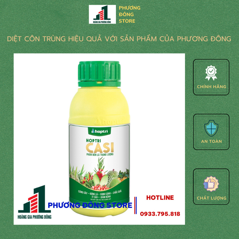 Phân bón lá trung lượng Hợp Trí Casi (Chai 100ml, 250ml)