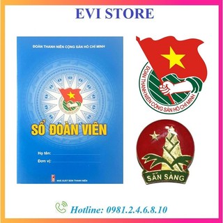 Huy hiệu đoàn / Sổ đoàn / Huy hiệu đội măng non cài áo