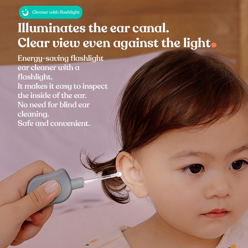 Bộ cắt móng tay cho bé KUB bằng thép không gỉ chuyên dụng cho bé sơ sinh, gồm dụng cụ cắt móng tay, tăm bông nhưa ABS