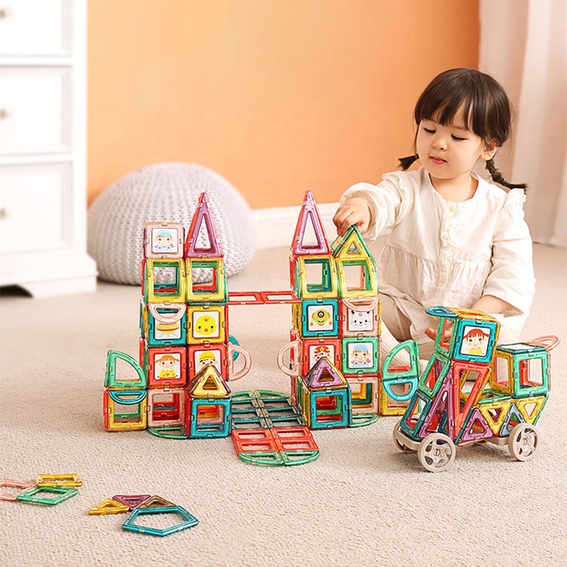 Đồ chơi xây dựng từ tính xếp hình nam châm Magnetic Blocks KUB đồ chơi giáo dục khối xây dựng từ tính cho trẻ em