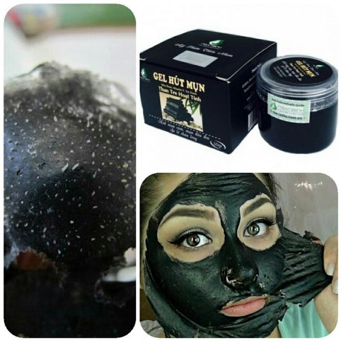 Gel lột mụn than tre, lột sạch mụn cám, sạch bụi bẩn, sạch lỗ chân lông