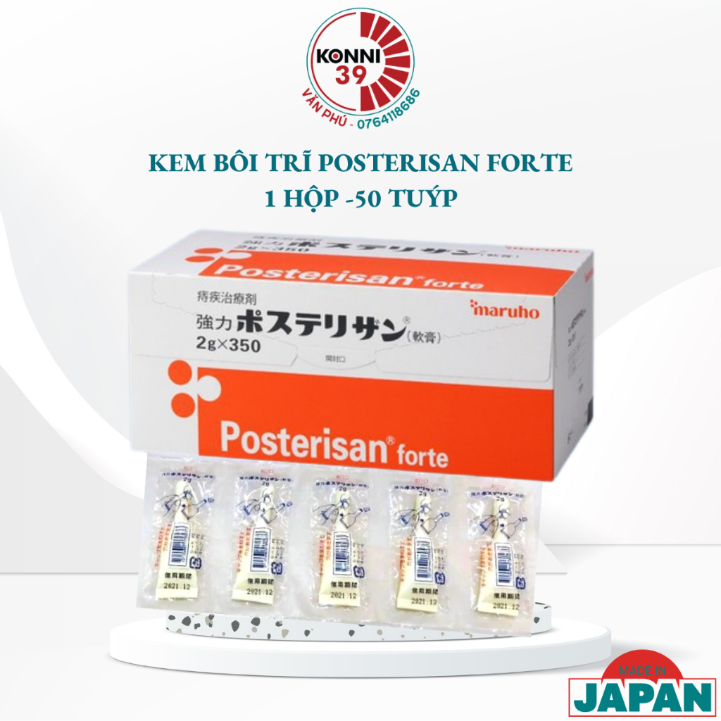 Kem bôi Trĩ Posterisan Forte Nhật Bản