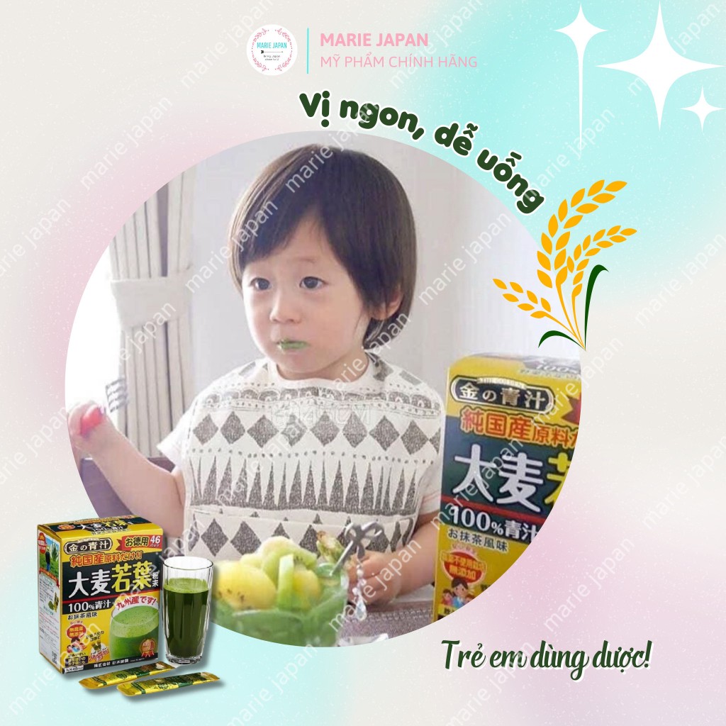 Bột lúa mạch non Grass Barley Nhật Bản