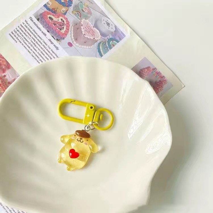 SANRIO Móc Khóa Túi Xách Hình Chú Chó Cinnamon / Melody Kuromi Cinnamon Hoạt Hình Đáng Yêu 2023