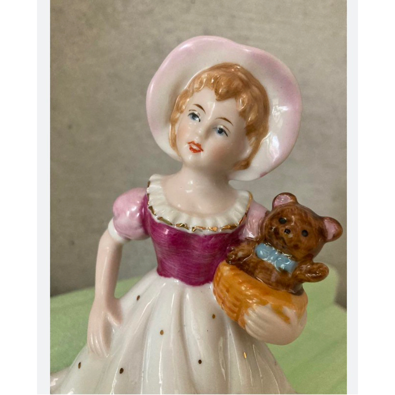 Mô hình hộp nhạc dây cót Cô gái Bằng sứ