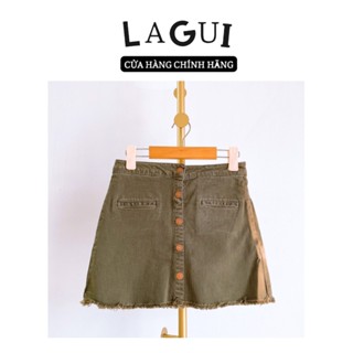 [ ZARA AUTH ]* CHÂN VÁY DENIM CÀI KHUY BÉ GÁI ZARA SĂN SALE