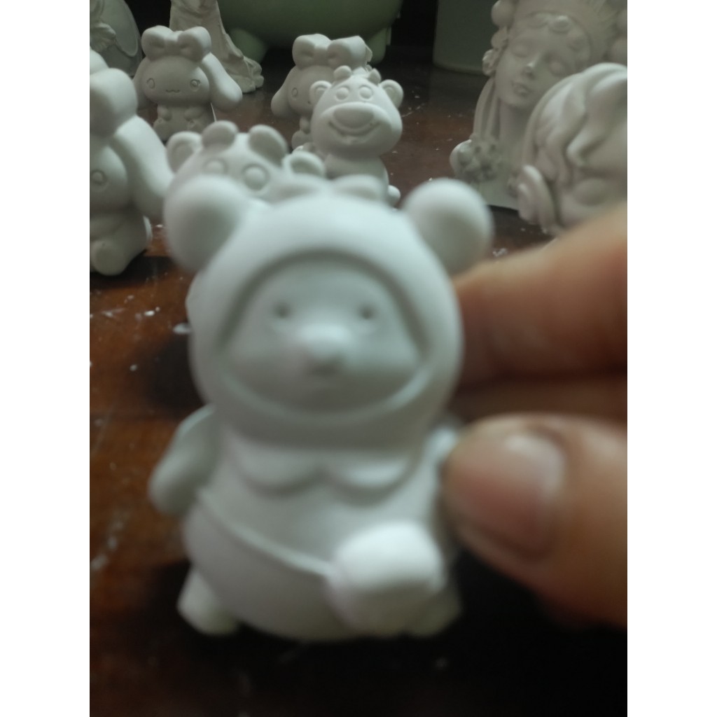 Tượng tô màu cho bé nhiều hình dáng ngộ nghĩnh.