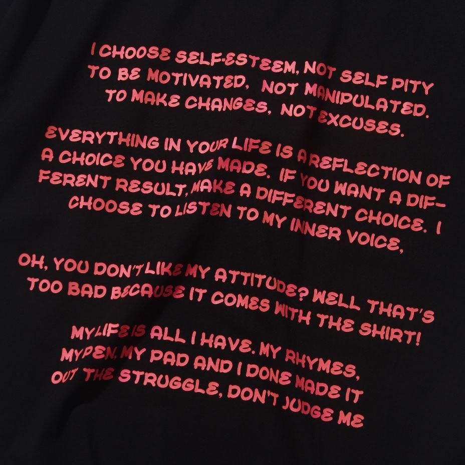 ÁO THUN TAY LỠ UNISEX FUNT QUOTES TEE