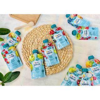 Hoa quả nghiền Fruto Nga, trái cây nghiền cho bé ăn dặm