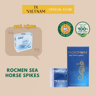 Bao cao su Rocmen xanh bạc hà [CHÍNH HÃNG 100%] (10 bao), Bao cao su Gai nổi lớn, bạn đã thử vị này chưa?