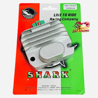  Sạc SHARK  MẪU LỚN gắn xe máy SIRIUS MIO JUPITER NOUVO XĂNG CƠ chính hãng bảo hàng 12 tháng 