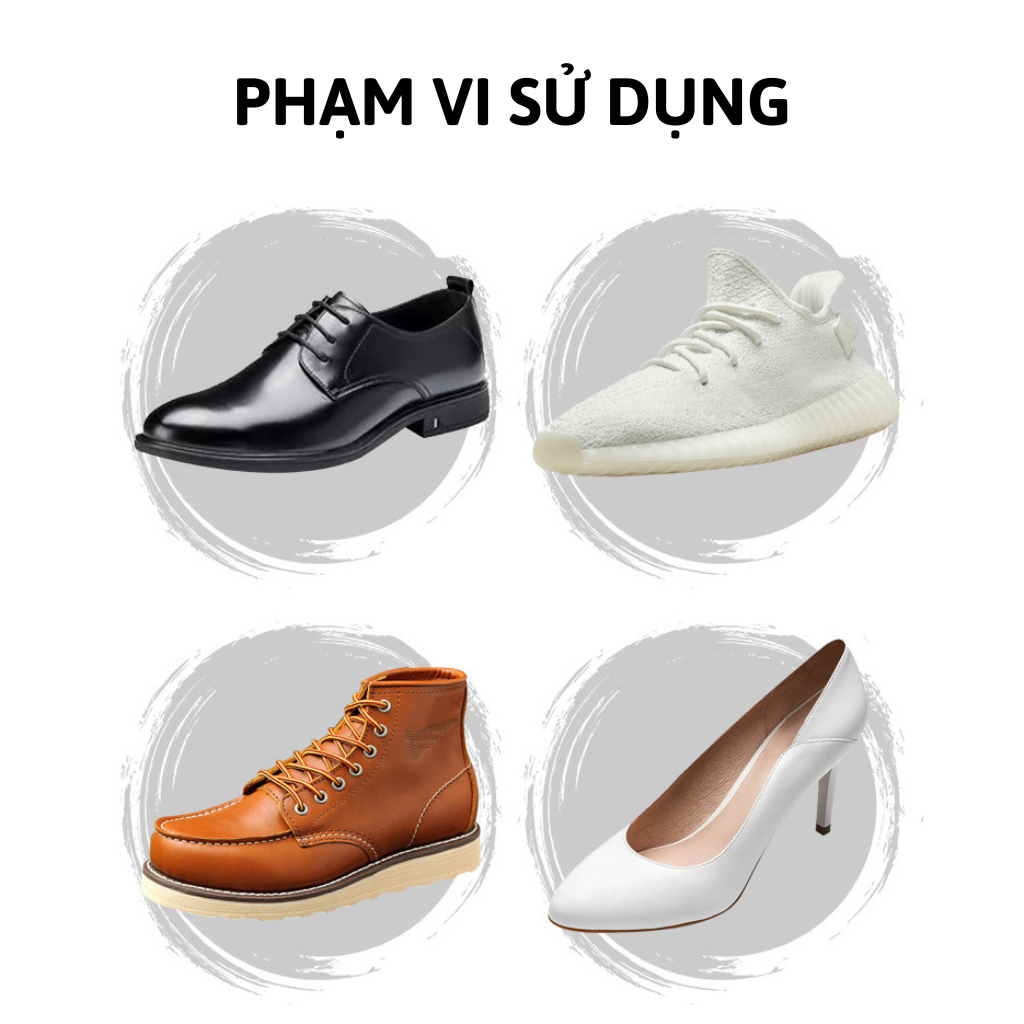 Cây giữ form giày shoe tree nhựa tùy chỉnh size màu trắng