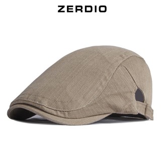 Mũ beret nam mn054, mũ nồi phong cách cổ điển vải cotton thoáng mát
