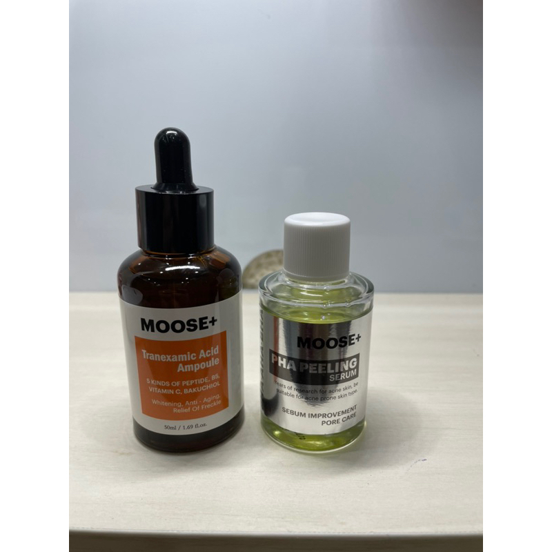 Combo peel moose+serum nám moose+ trọng lượng 50ml hạn dùng 2026