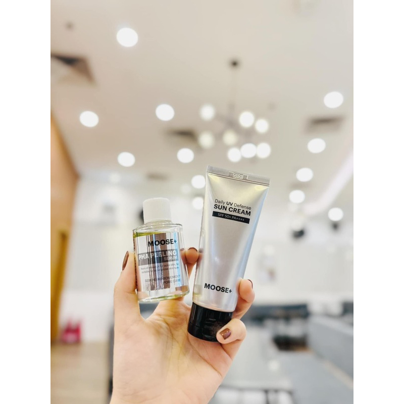 Combo peel moose+serum nám moose+ trọng lượng 50ml hạn dùng 2026