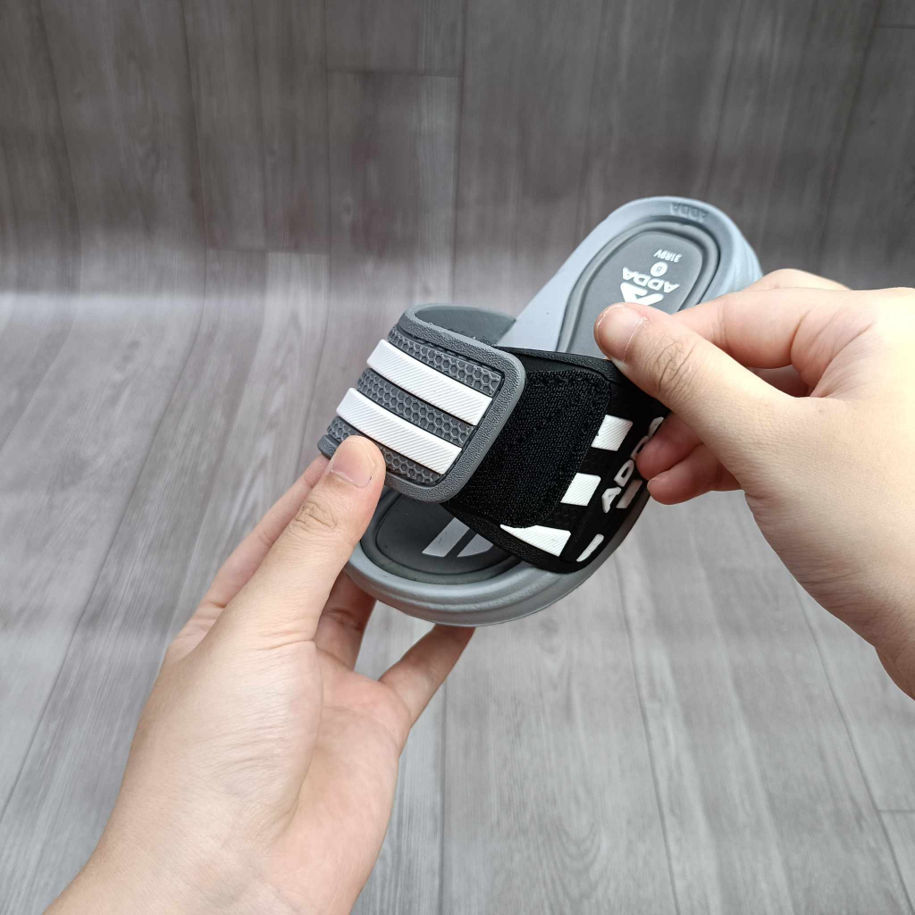 Dép thái lan bé trai, dép adda bé trai  họa tiết kẻ mới 31R9V đi Chống Trơn nhẹ năm 2023