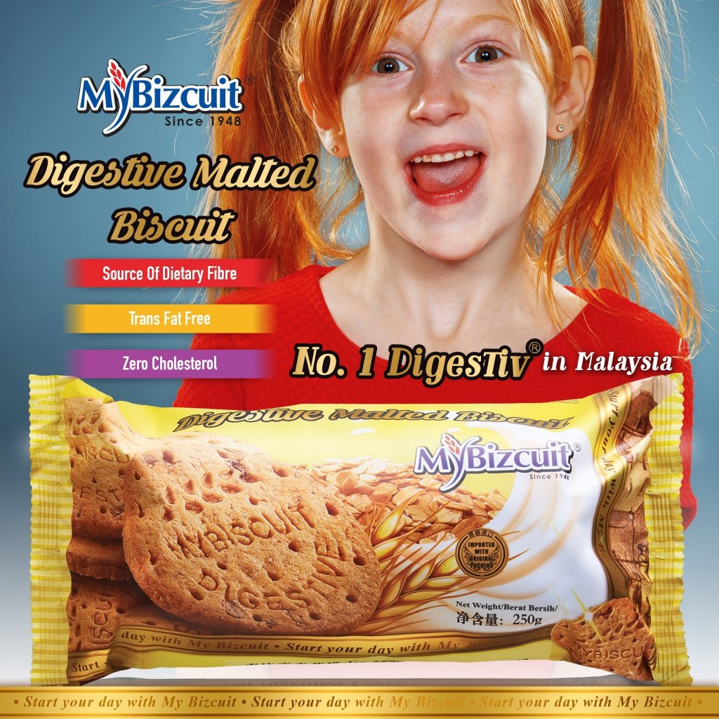 Bánh quy lúa mạch chay My Bizcuit SỐ 1 Malaysia