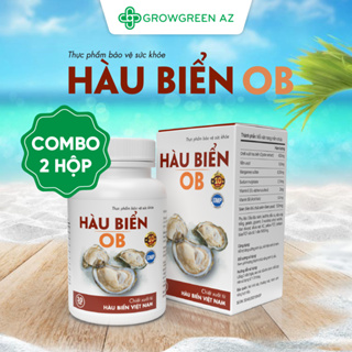 Combo 2 Hộp Tinh Chất Hàu Biển OB Tăng Cường Sinh Lý Nam -Grow Green AZ