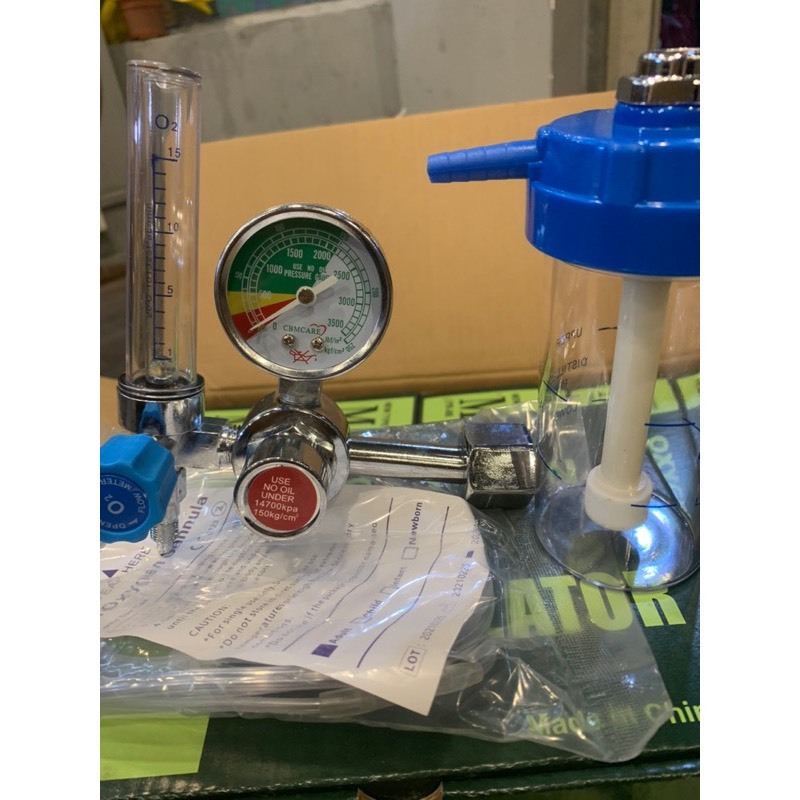 Đồng hồ oxy y tế đo áp suất bình khí Regulator YR-88  - Hàng đẹp