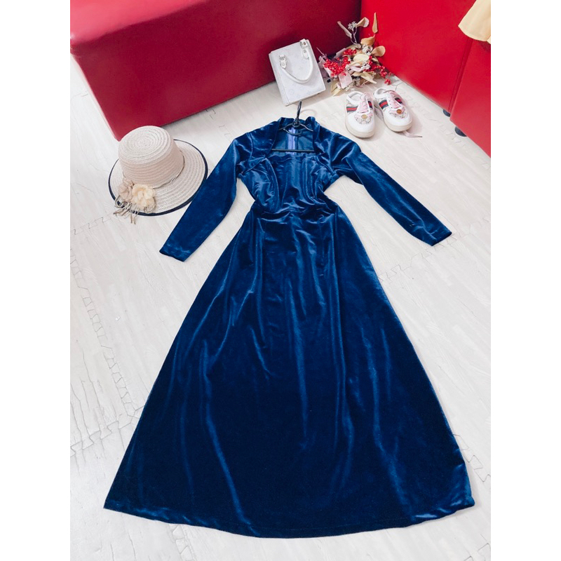 Đầm jum dáng dài