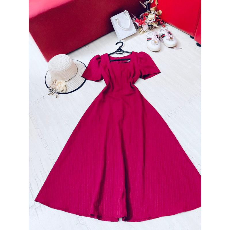 Đầm jum dáng dài