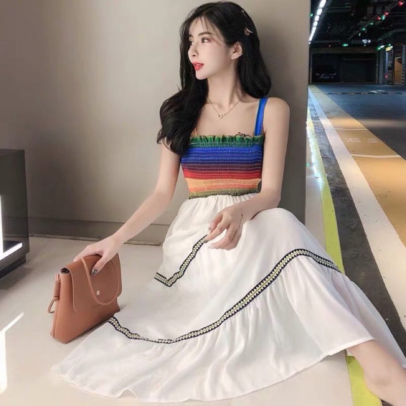 Đầm jum dáng dài