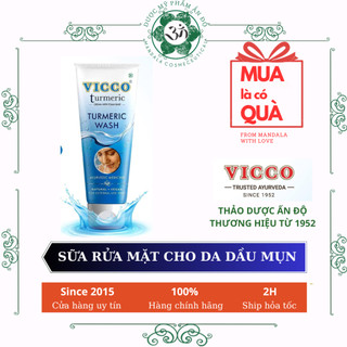 Sữa rửa mặt dang bọt Vicco giảm thâm do mụn 70g