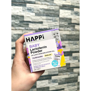 Bột dinh dưỡng happi baby lactoferrin powder cho bé - 28 gói