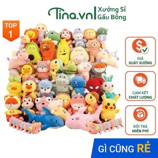Gấu bông Thú Nhồi Bông Vui Nhộn