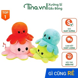 Bạch Tuộc Cảm Xúc Bạch Tuộc Nhồi Bông 2 Mặt Biến Hình Xinh Xắn Thú Bông Cho Bé Vải Nhung Mềm Mịn Co Giãn 4 Chiều Tina.vn