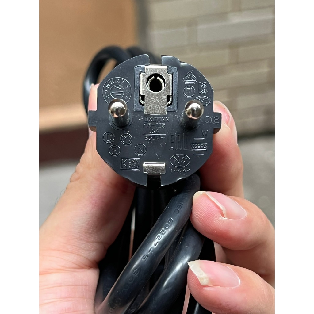 Dây nguồn máy in HP 3 lỗ  loại tốt bảo hành 12 tháng