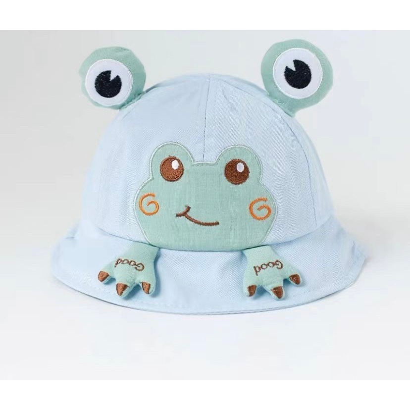 Mũ ếch trẻ em cute có dây dành cho bé 2 - 5 tuổi M188