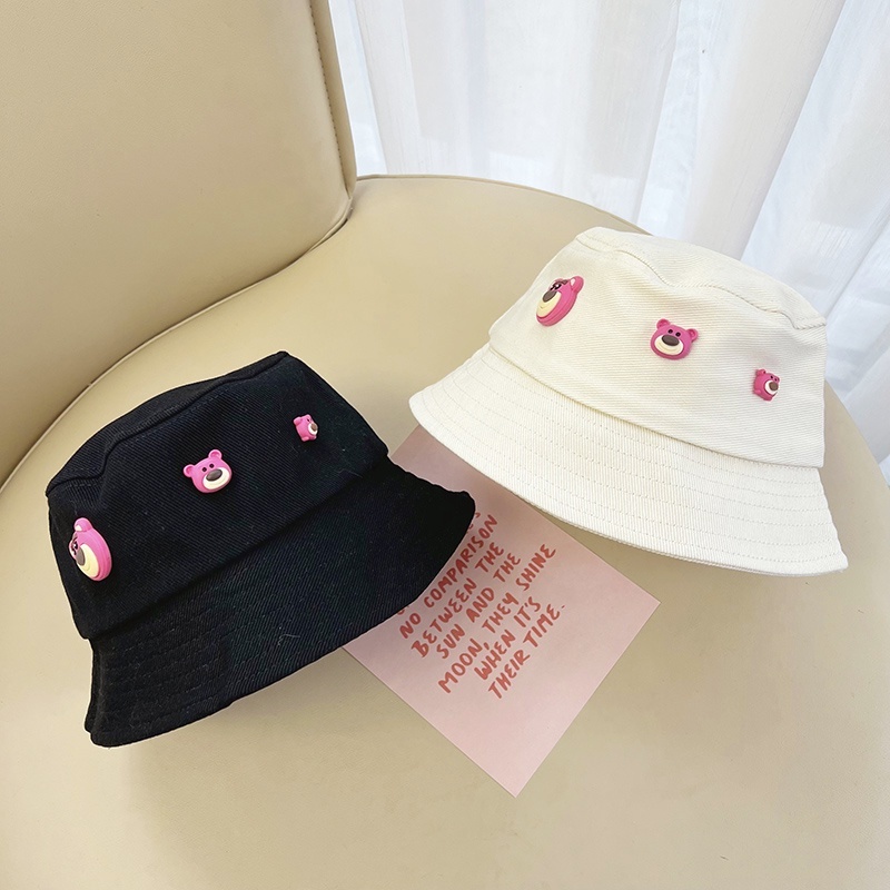 Mũ trẻ em có dây đính sticker cho bé từ 2 - 5 tuổi, M189