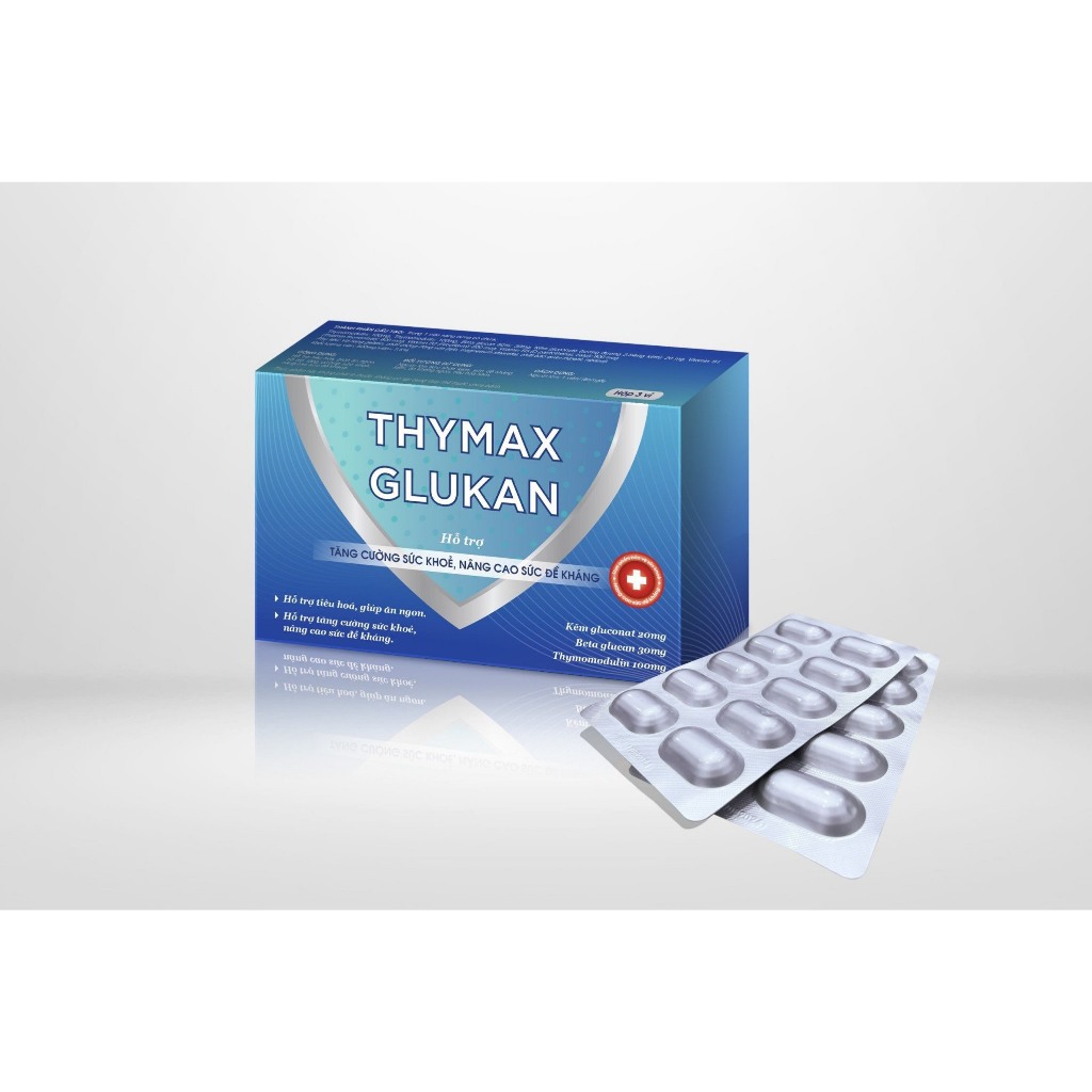 VIÊN UỐNG NÂNG CAO SỨC ĐỀ KHÁNG THYMO-GLUCAN HỘP 30 VIÊN