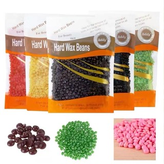 Sáp wax lông bean, sáp wax lông nóng, sáp wax lông hạt nấu 100g/bịch, hard wax beans siêu rẻ